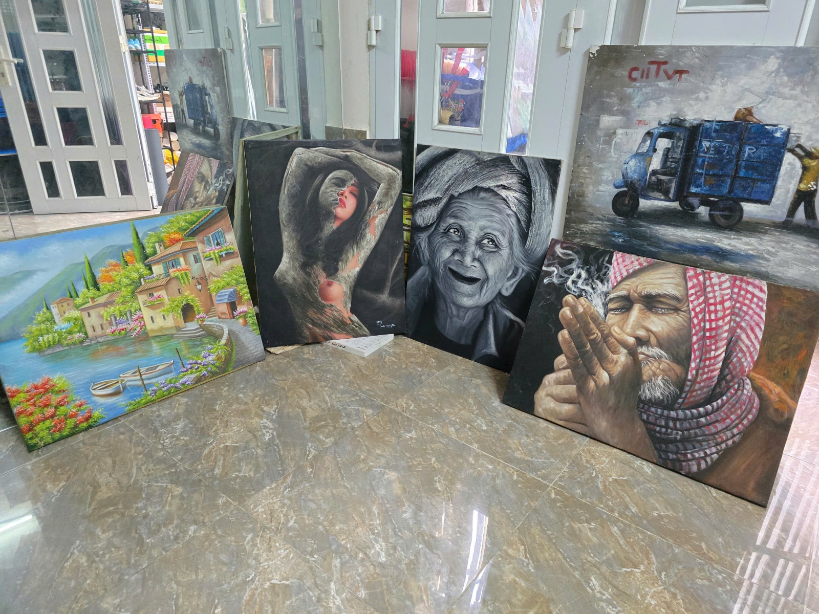 Giá trị tinh thần từ tranh sơn dầu chân dung