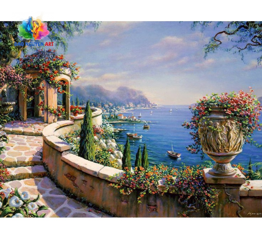 Tranh vẽ tường - Nghê thuật trang trí không gian quán cà phê