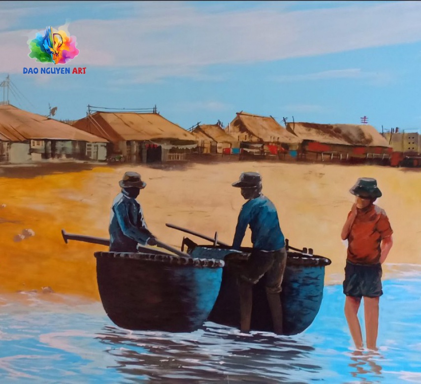 Ý nghĩa phong thủy của màu sắc khi vẽ tranh tường