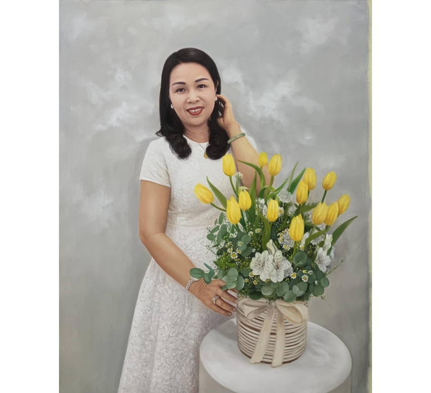 Vẽ Tranh Chân Dung Theo Yêu Cầu